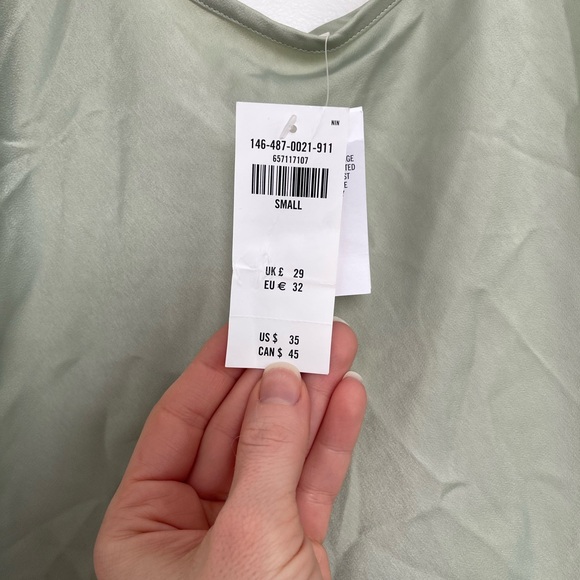 New with tags Abercrombie Green Women's Tank Top - Picture 2 of 4